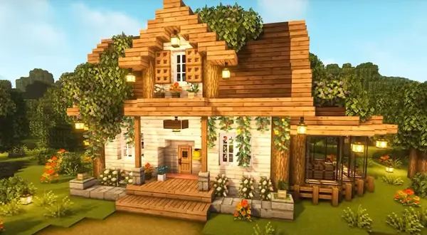 Jak zbudować najlepszy drewniany dom w Minecraft: Inspiracje