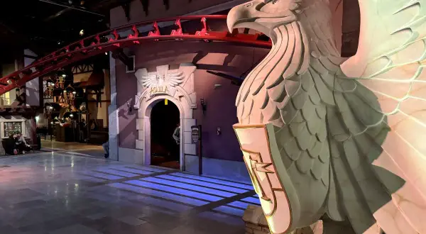 Mandoria: nowe atrakcje z orłem Aquila i kolejką górską.