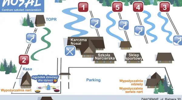 Wyciąg narciarski Nosal: aktualny status i nowości w Zakopanem