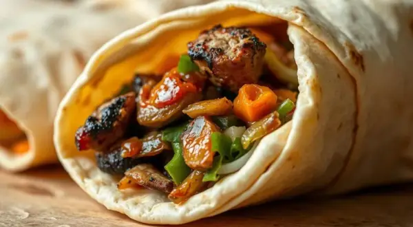 Kebab w tortilli zdrowy? Odkryj, jak wybierać świadomie!