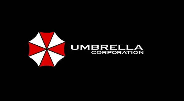 Logo Umbrella Corporation, symbolizujące potęgę i tajemnicę tej korporacji.