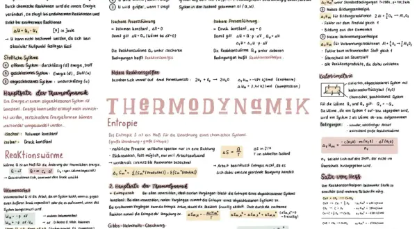 Der erste Hauptsatz der Thermodynamik besagt, dass Energie weder erzeugt noch vernichtet, sondern nur umgewandelt werden kann.