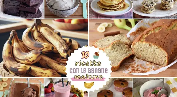 Dessert con banane mature: ricette facili per non sprecarle!