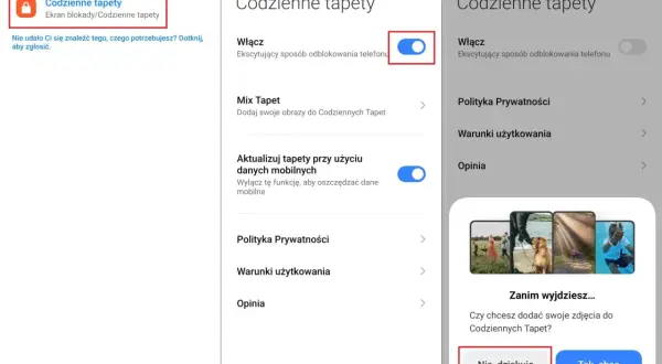 Jak szybko usunąć aparat z ekranu blokady Xiaomi bez stresu