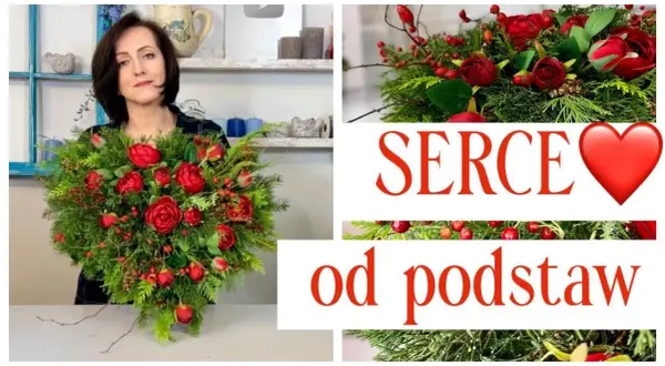Jak zrobić stroik serce na cmentarz – piękna dekoracja na grób