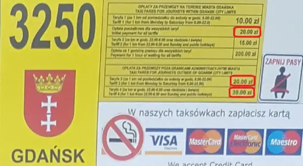Ile kosztuje taxi w Gdańsku? Sprawdź ceny i uniknij niespodzianek
