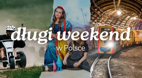Długi weekend w Polsce: jazda na rowerze, zabawa w bajkowym klimacie i podróż pod ziemią.