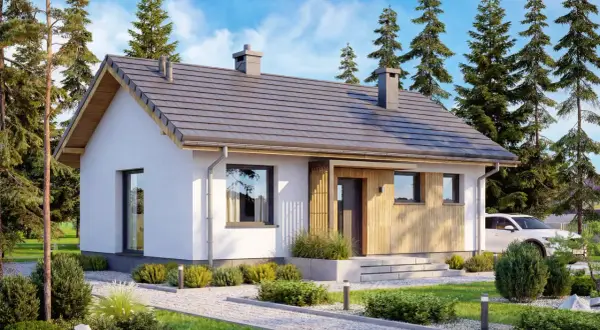 Nowoczesny dom 70m2, marzenie o własnym kącie staje się realne dzięki rządowym projektom domów 70m2 za darmo.