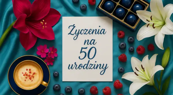 50. urodziny: Znajdź idealne życzenia wzruszające, śmieszne, eleganckie