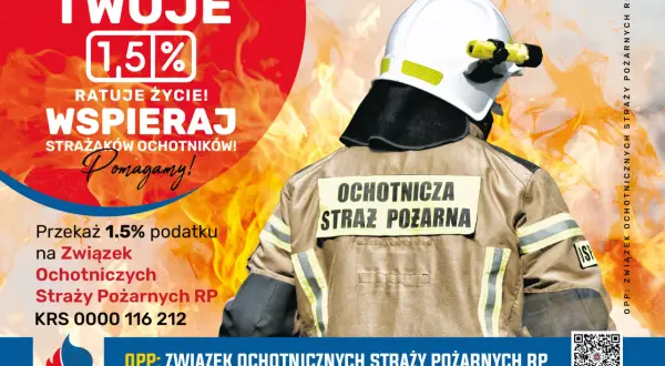 Jak przekazać 1 procent podatku na OSP i wspierać lokalną straż?