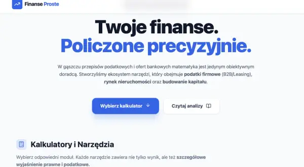 Twoje finanse. Polczone precyzyjnie. Dowiedz się, netto co to jest i jak zarządzać podatkami firmowymi, nieruchomościami i kapitałem.