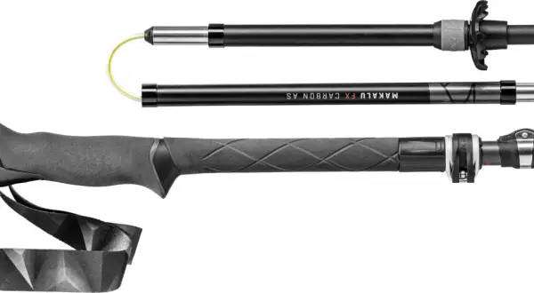 Leki Makalu FX Carbon AS Wanderstöcke im Test. Leichte Carbonstöcke mit ergonomischem Griff und AS-Dämpfung.