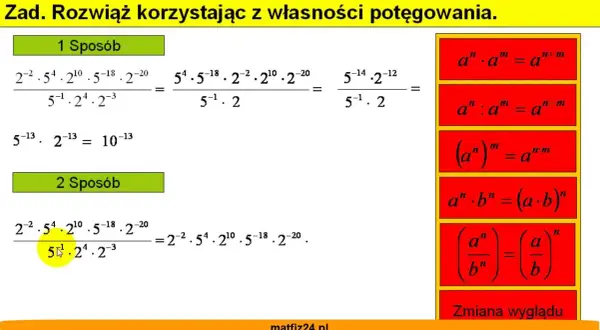 Potęgi w matematyce: Opanuj zasady i unikaj typowych błędów