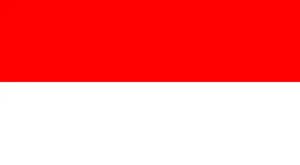 Flaga Indonezji, symboliczne tło dla planów podróży i uzyskania wizy do Indonezji.