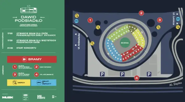Ile trwa koncert Dawida Podsiadły? Czas, setlista i plan wieczoru