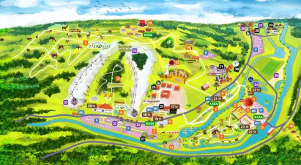 Ujazd atrakcje dla dzieci: Krzyżtopór i Bałtów. Gotowy plan!