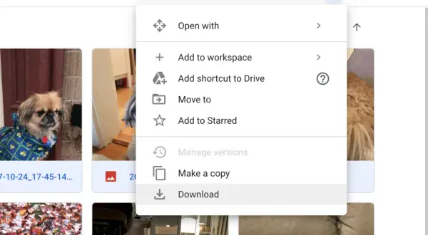 Google Photos menu shows options like "Add shortcut to Drive," highlighting the integration between Google Photos vs Google Drive for managing your files.