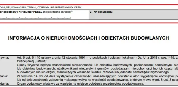 Jak wypełnić mieszkanie w formularzu IN-1 i uniknąć błędów