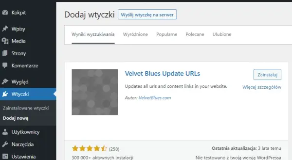 Jak przenieść stronę WordPress na inną domenę bez utraty danych