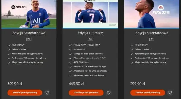 FIFA 22: Ile GB potrzebujesz? Rozmiar na PC i konsolach