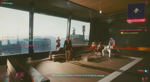 Cyberpunk 2077: tysiące twarzy, setki miraży. Spotkanie w wirtualu, by uniknąć kłopotów.