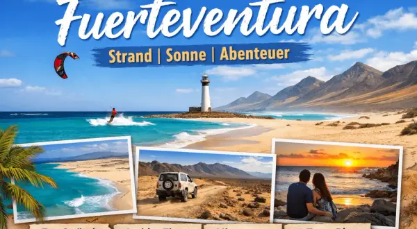 Fuerteventura: Strand, Sonne, Abenteuer! Entdecke die schönsten Strände, erhalte Insider-Tipps für deinen Urlaub und plane deine Reise.