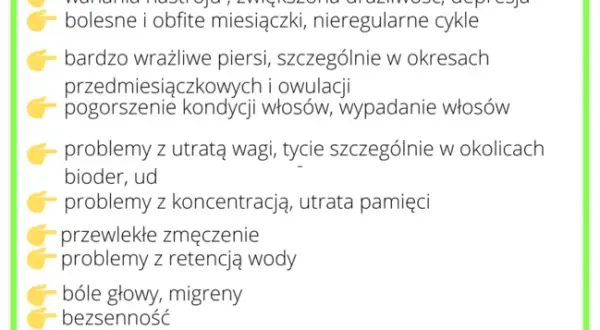 Podwyższony poziom estrogenów: objawy, przyczyny i skutki zdrowotne