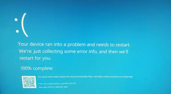 Critical Process Died? Szybka naprawa BSOD Windows krok po kroku