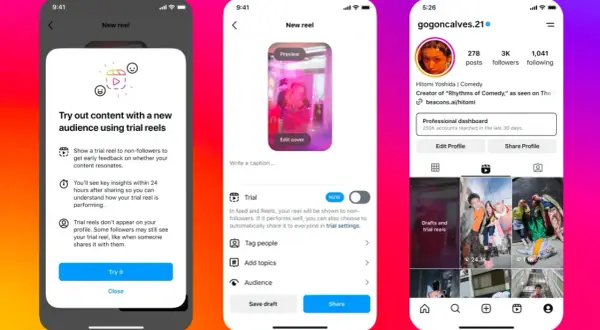 Jak dodać rolkę do relacji? Instagram pokazuje, jak testować nowe treści z odbiorcami, by sprawdzić, czy się im spodobają.