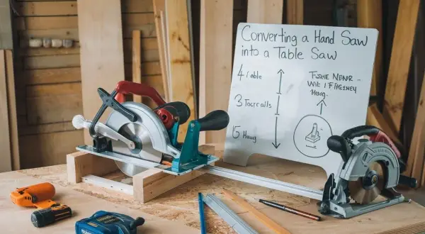 Jak zbudować piłę stołową DIY - krok po kroku z materiałami i narzędziami