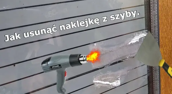 Jak skutecznie usunąć naklejkę z szyby okna - 5 sprawdzonych metod