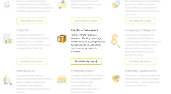 Ilustracja przedstawia paczkę z kalendarzem, symbolizującą dostawy w weekend.
