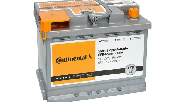 Akumulator Continental EFB L2 12V 60Ah 640A, idealny do Hyundai i30 1.4 benzyna.