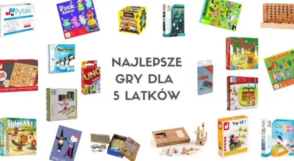 Najlepsze gry planszowe dla 5-latków, które rozwijają umiejętności