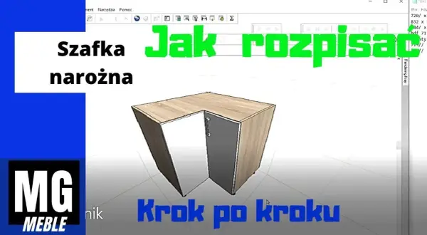 Jak obliczyć front szafki narożnej? Ekspert radzi, uniknij błędów.