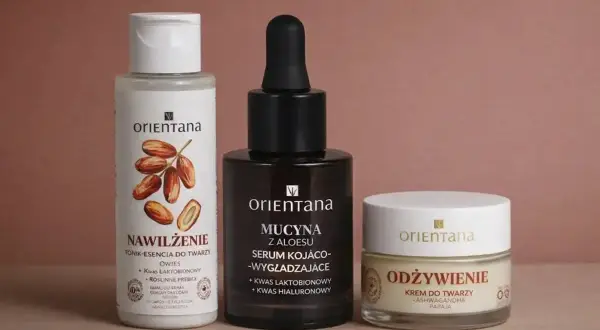 Orientana: nawilżenie, mucyna z aloesu, odżywienie. One, two, free – kompletna pielęgnacja dla Twojej skóry.