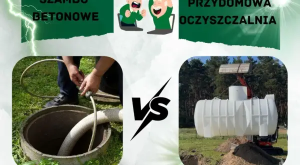 Co zamiast szamba na działce? Oczyszczalnia: koszty, prawo, zwrot!
