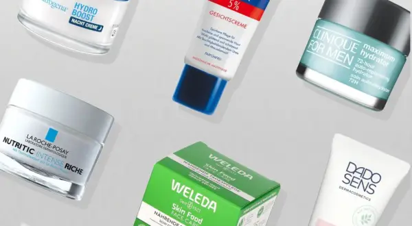 Hautpflegeprodukte wie Neutrogena, Clinique und Weleda, viele davon kosmetik ohne duftstoffe und konservierungsmittel, für empfindliche Haut.