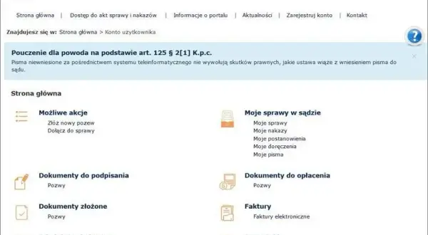 Jak łatwo sprawdzić sprawę w e-sądzie bez zakupu konta