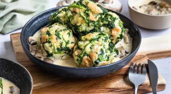 Spinatknödel als Hauptgericht: Geling-Garantie & beste Saucen