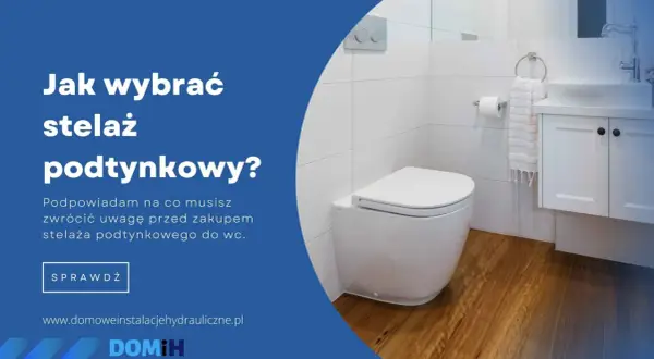 Jak wybrać stelaż podtynkowy WC? Zobacz, na co zwrócić uwagę przed zakupem. Nowoczesna łazienka z podwieszanym WC.