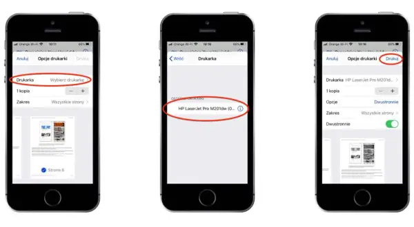 Jak drukować z telefonu - proste kroki dla Androida i iPhone'a