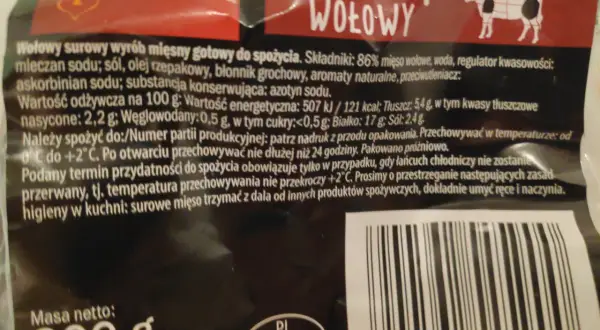 Tatar ile kalorii: Ile naprawdę ma kalorii w tatara wołowym?