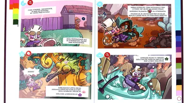 Twoja historia: Komiksy paragrafowe wybierz swoją przygodę!