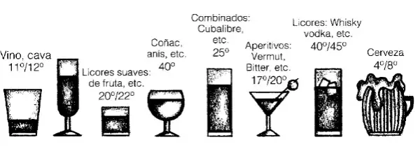 ¿Conoces tu bebida? Clasificación y grados del alcohol explicados