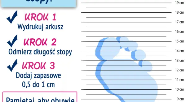 Jak dobrać rozmiar buta dziecka, aby uniknąć błędów i zapewnić zdrowy rozwój stóp