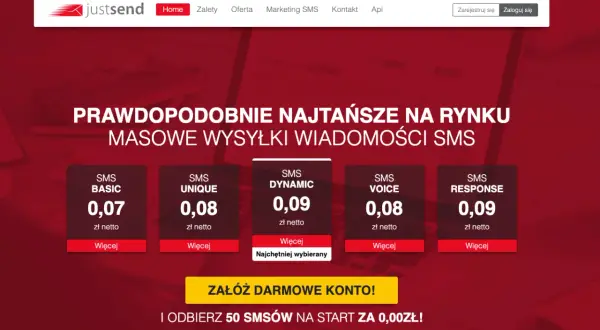 Chcesz wiedzieć, jak wysłać SMS z internetu? Strona justsend oferuje masowe wysyłki SMS w atrakcyjnych cenach. Załóż darmowe konto i odbierz 50 SMSów na start!