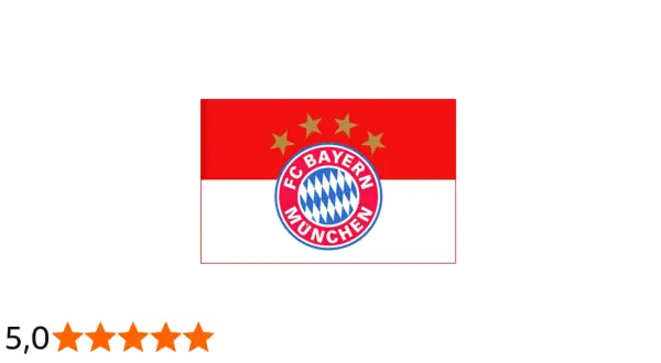 Herb Bayernu Monachium z gwiazdkami i charakterystycznym logo.