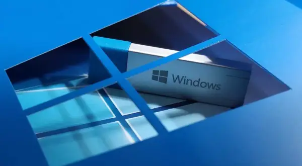 Pendrive z logo Windows, gotowy do instalacji Windows 10.