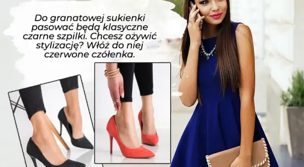 Jakie buty do szafirowej sukienki, aby wyglądać olśniewająco?